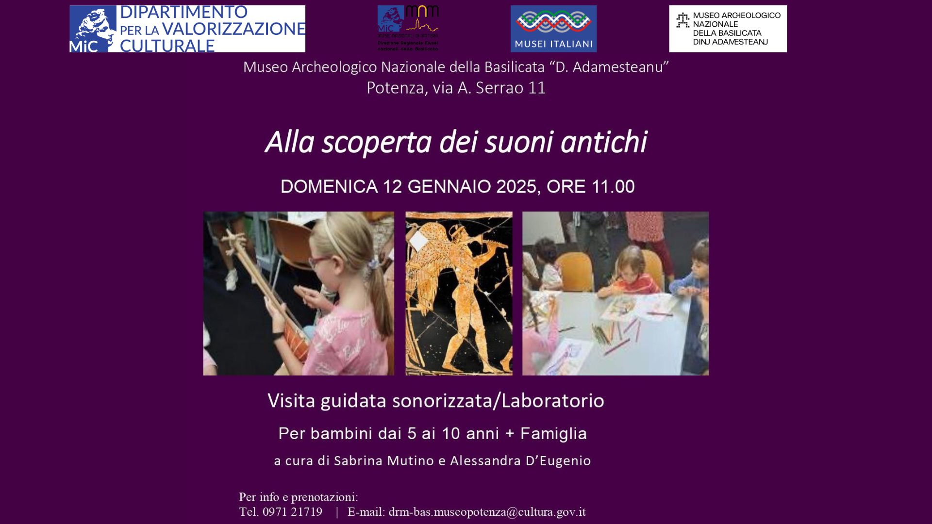 Alla scoperta dei suoni antichi